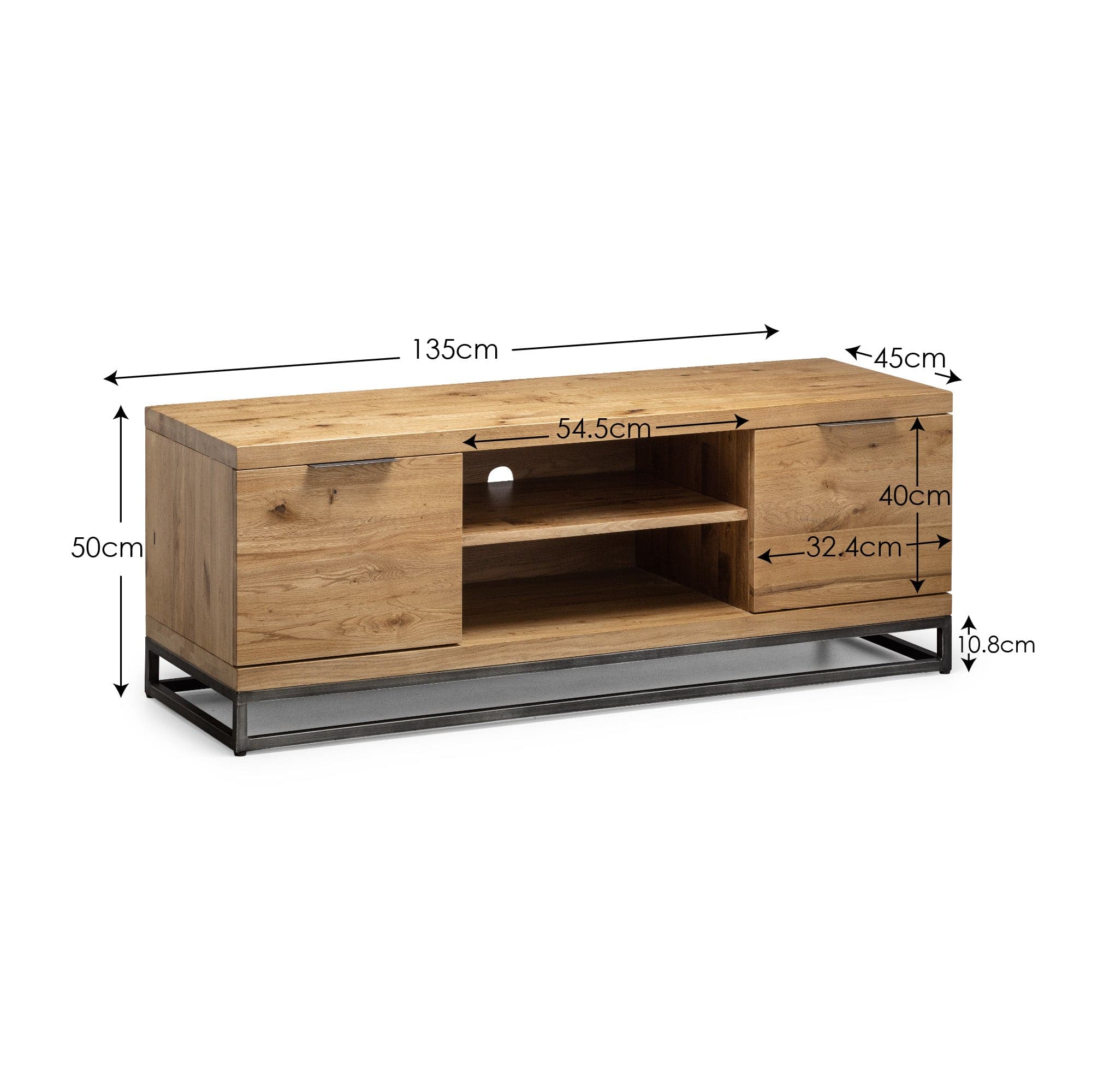 Brooklyn Oak TV Unit