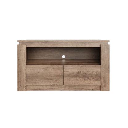 GFW TV Unit Canyon Oak 2 Drawer Tv Unit Bed Kings