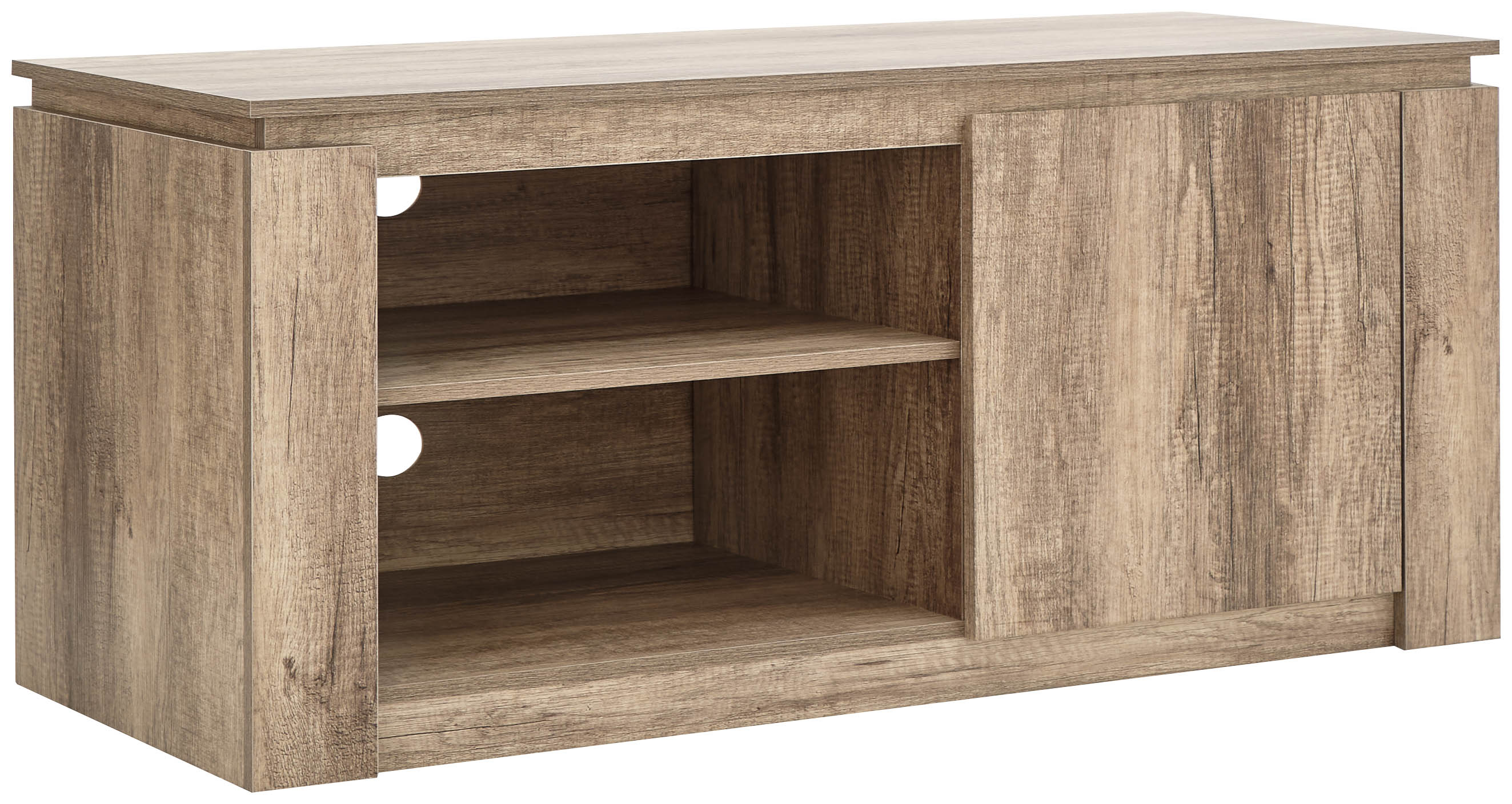 GFW TV Unit Canyon Oak Compact TV Unit Bed Kings