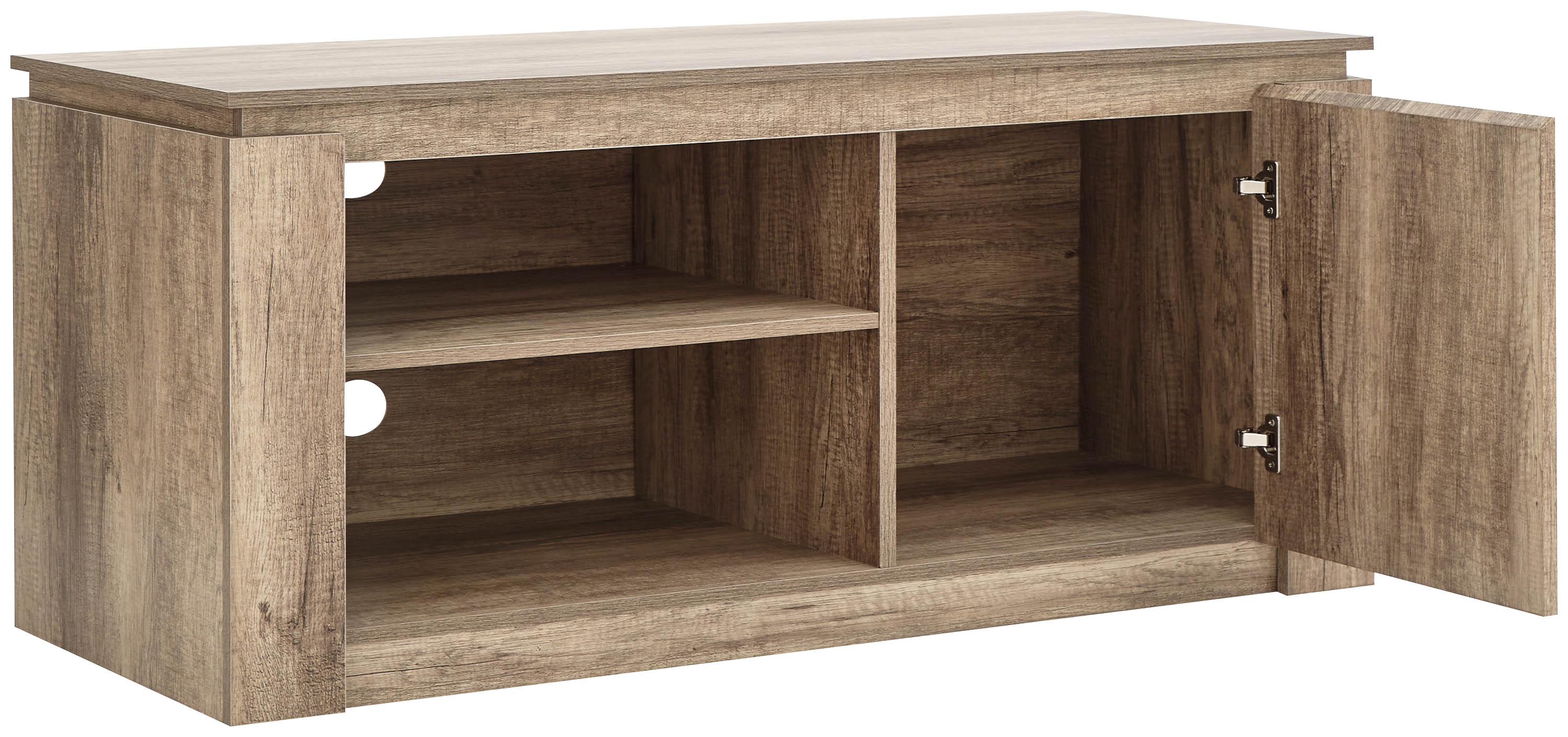 GFW TV Unit Canyon Oak Compact TV Unit Bed Kings