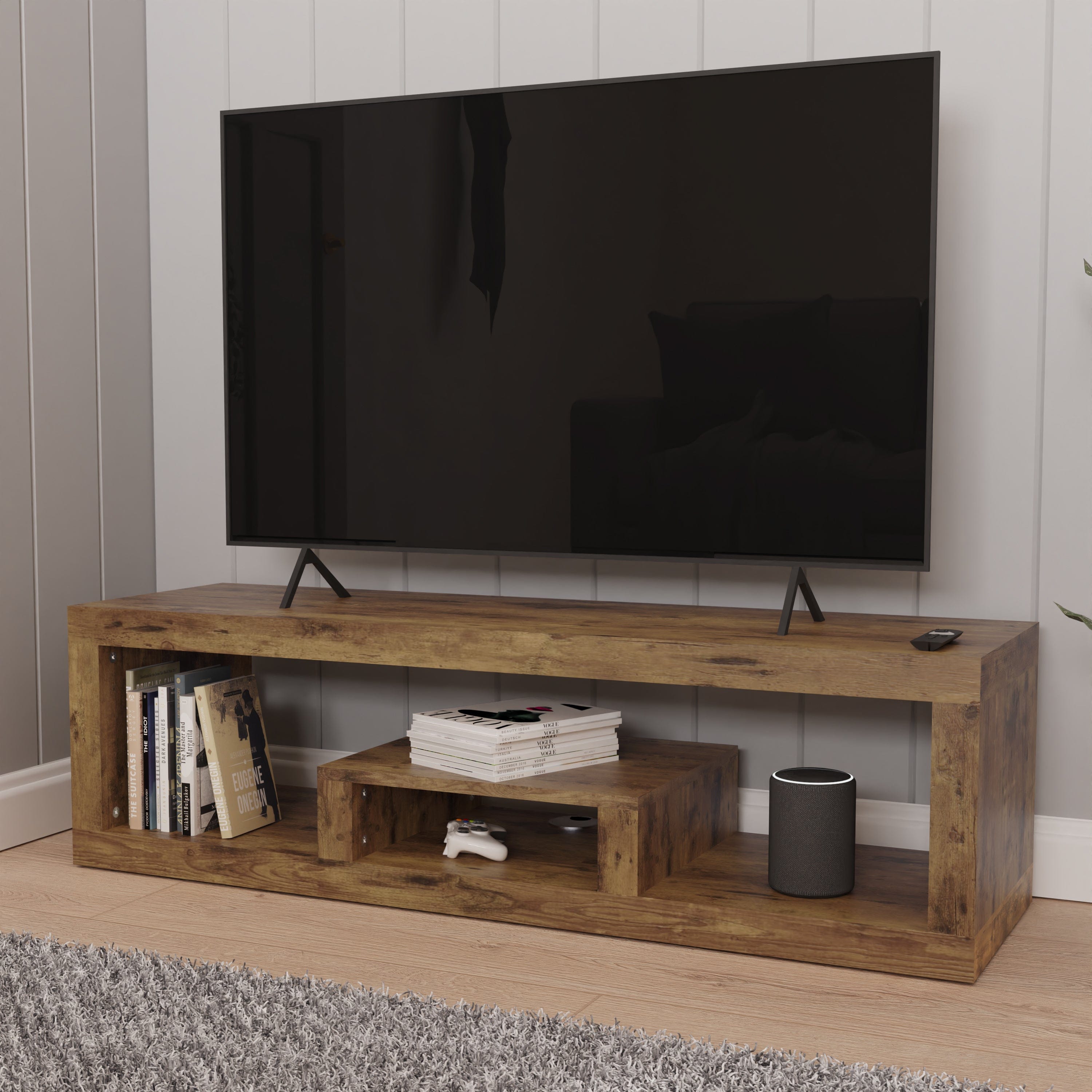 GFW TV Unit Jakarta Lowboard Tv Unit Mango Bed Kings