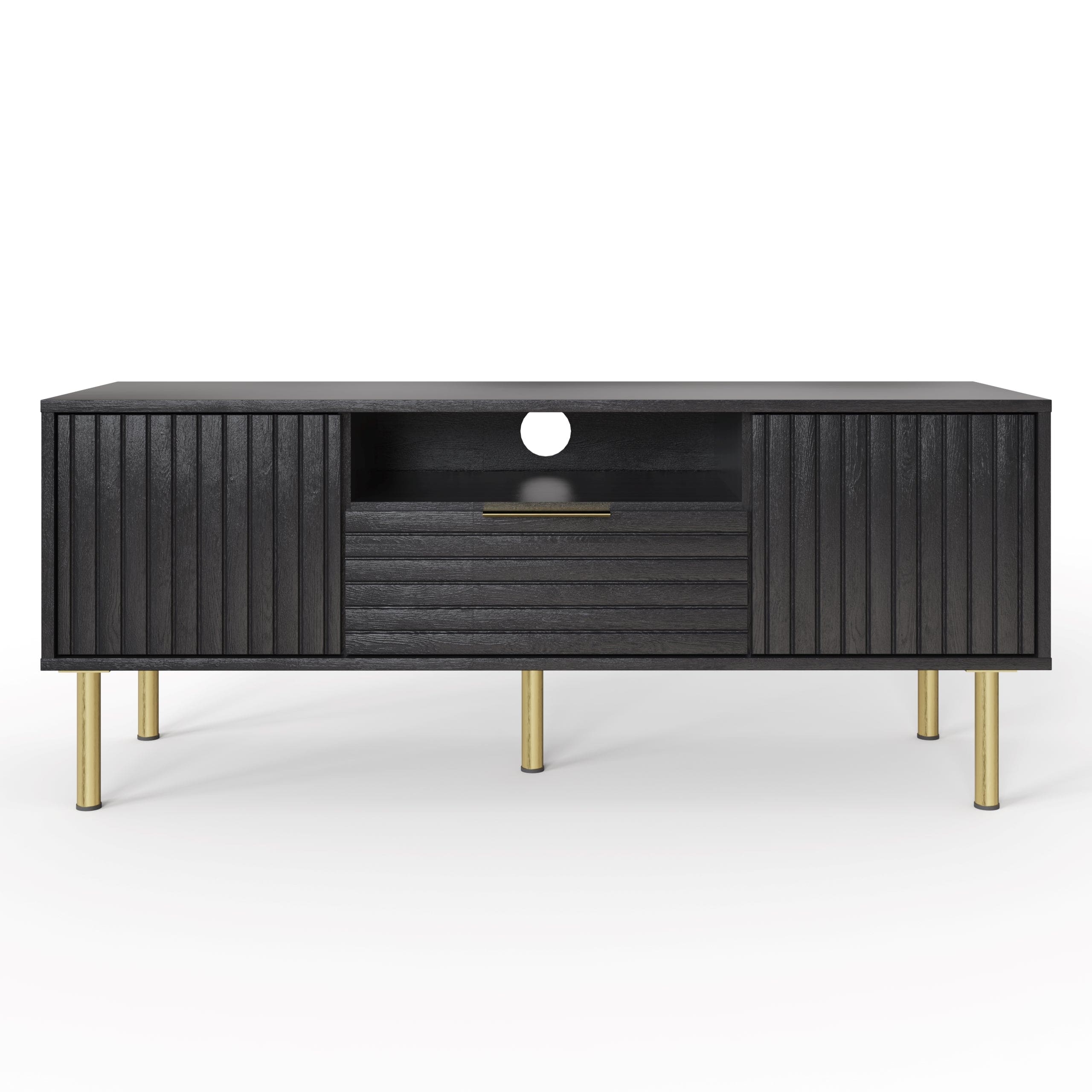 GFW TV Unit Nervata TV Unit Black Bed Kings