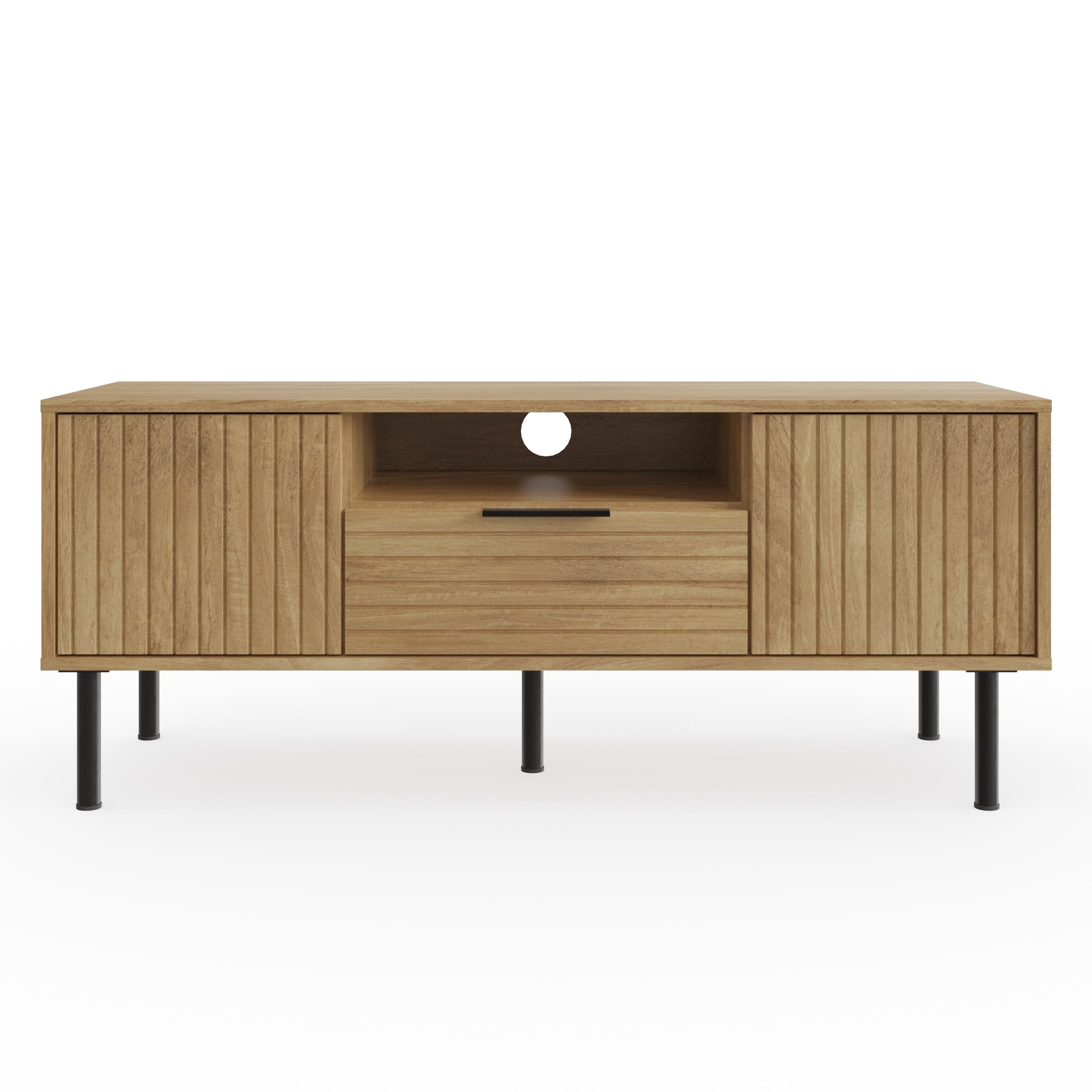 GFW TV Unit Nervata TV Unit Oak Bed Kings