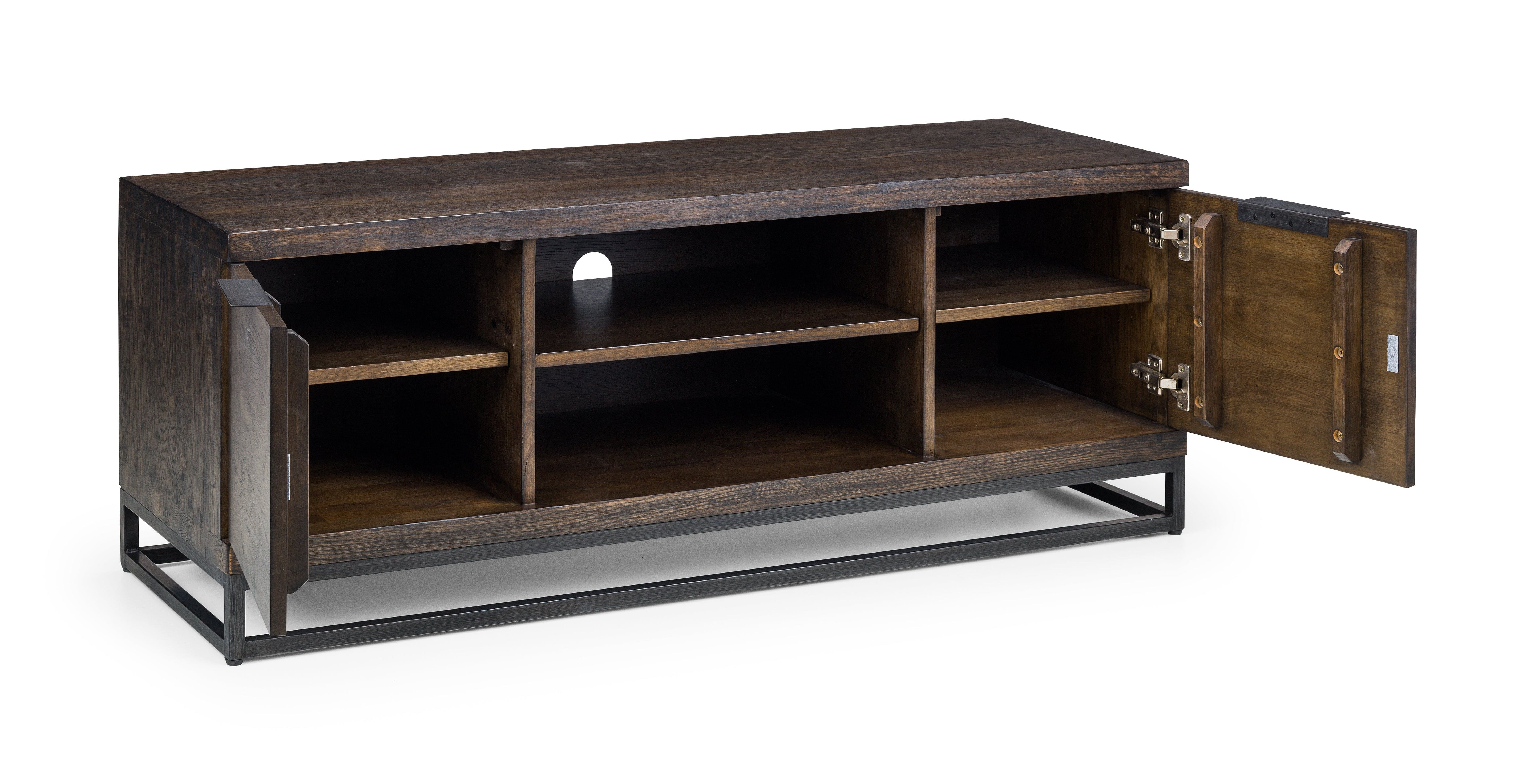 Julian Bowen TV Unit Brooklyn TV Unit - Dark Oak Bed Kings