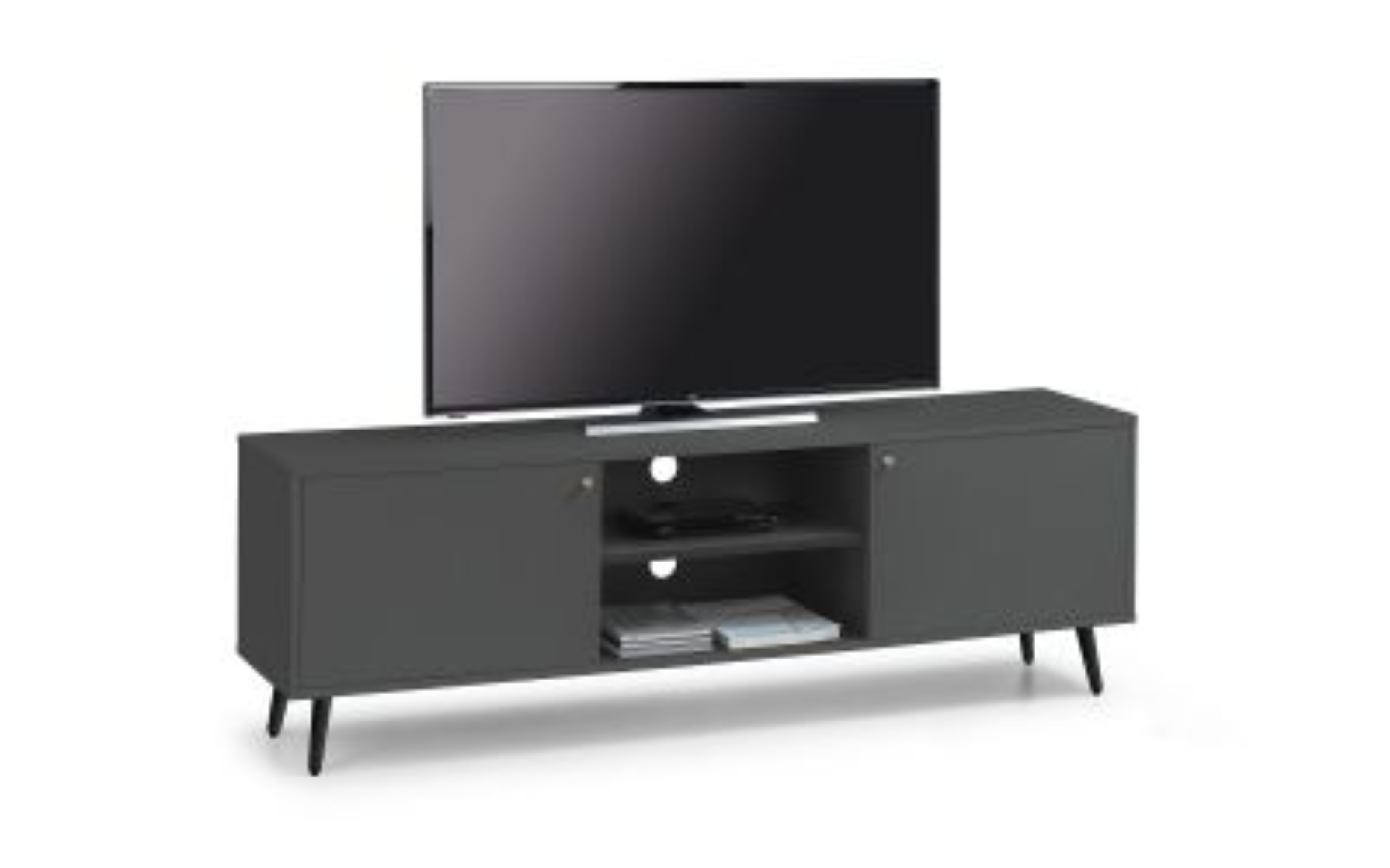 Julian Bowen TV Unit Moritz Tv Unit - Grey Bed Kings