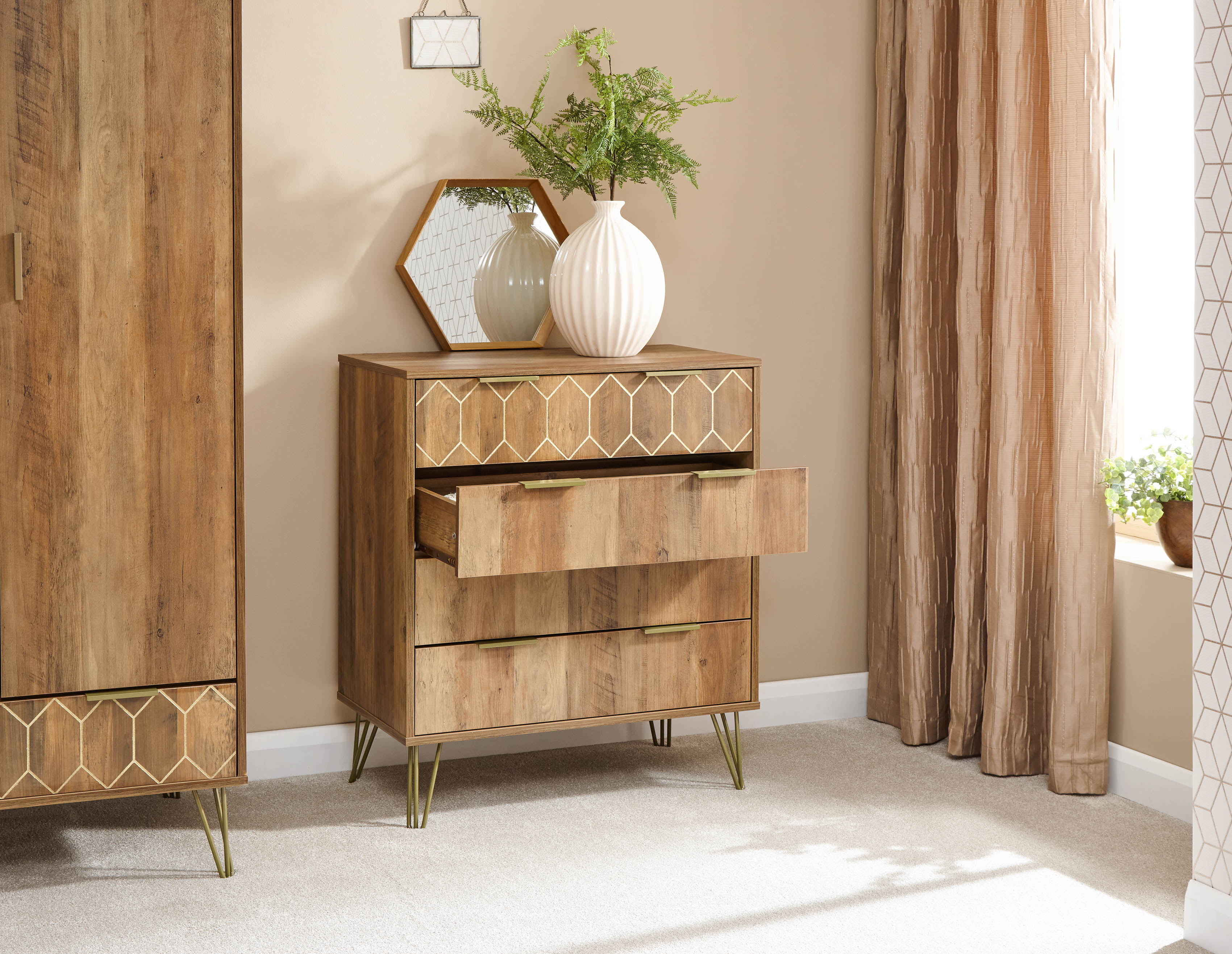 Orleans 4 Drawer Chest Mango