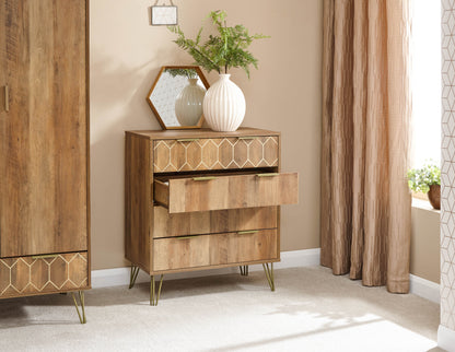 Orleans 4 Drawer Chest Mango