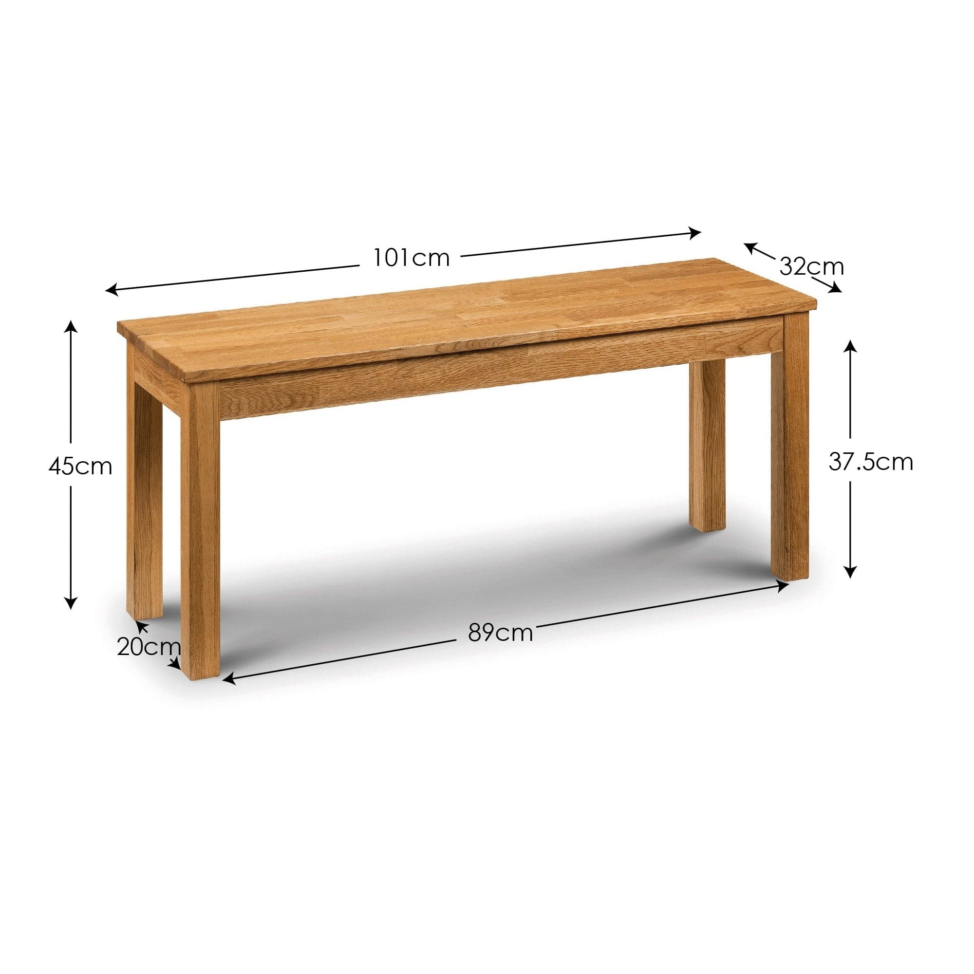 Coxmoor Bench - Oak