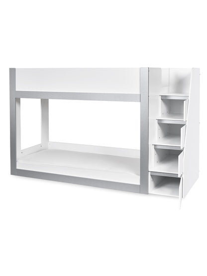 Gaia Bunk Bed - White and Silver