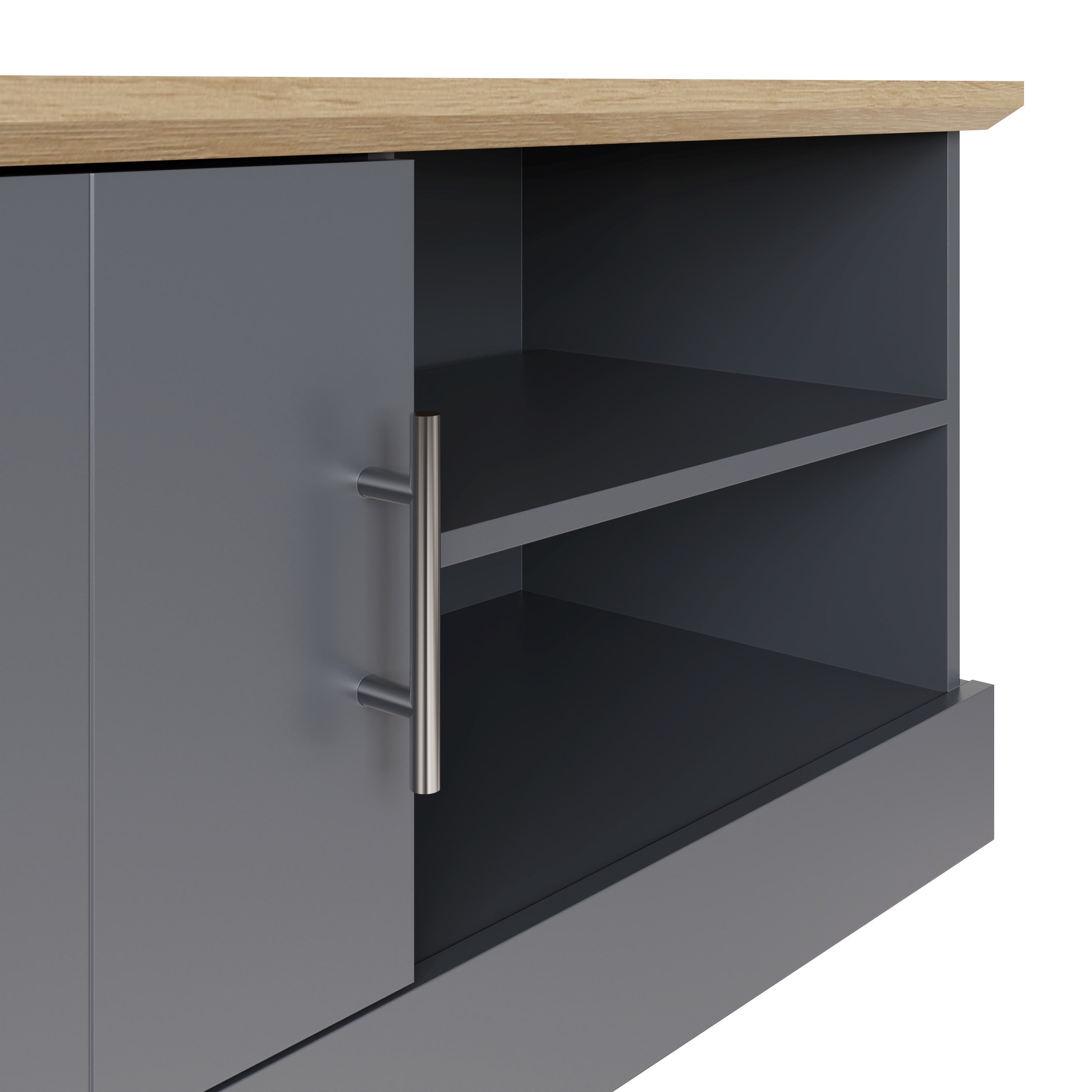 Kendal Small Tv Unit Slate Blue