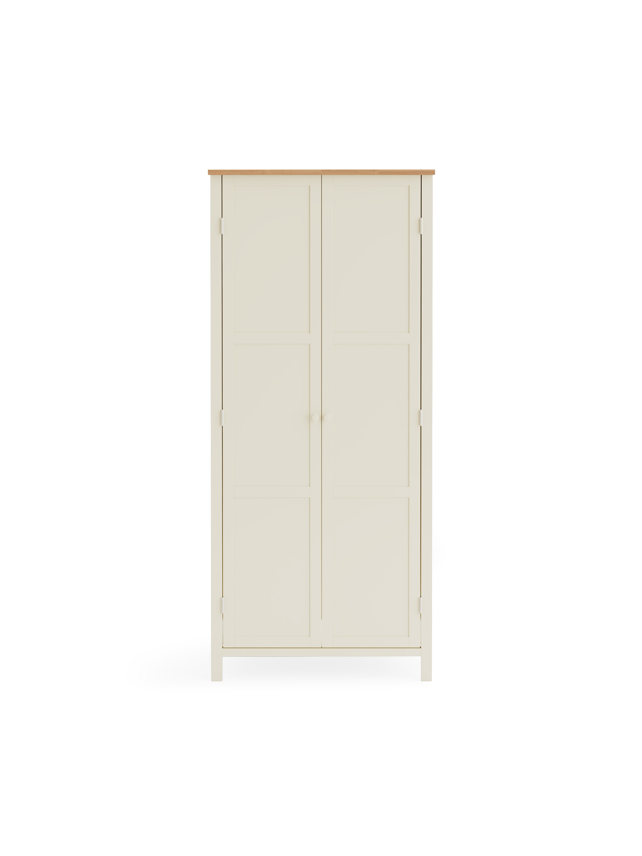 Coxmoor Wardrobe - Ivory and Oak