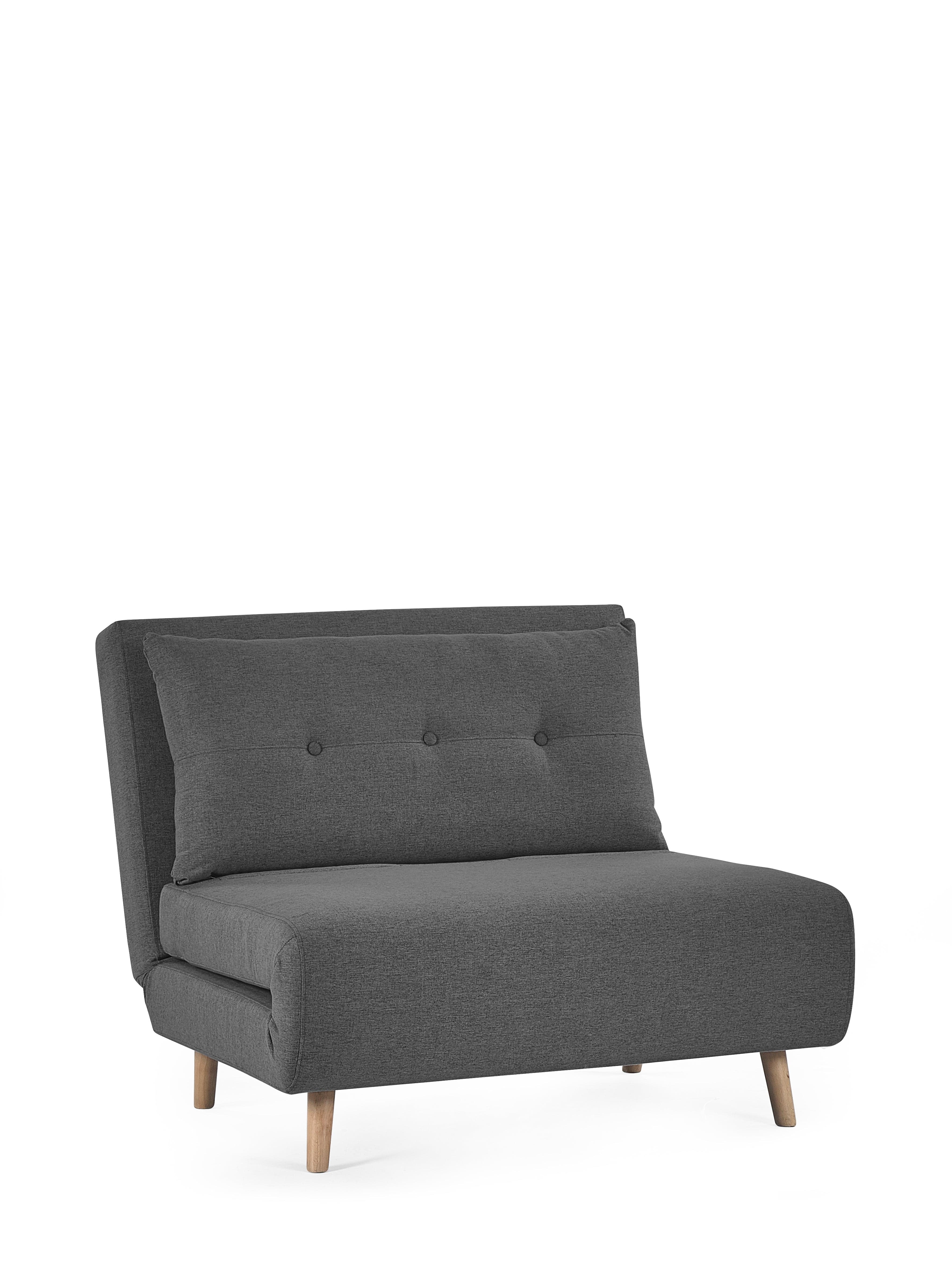 Rowan Single Sofabed - Mid Grey