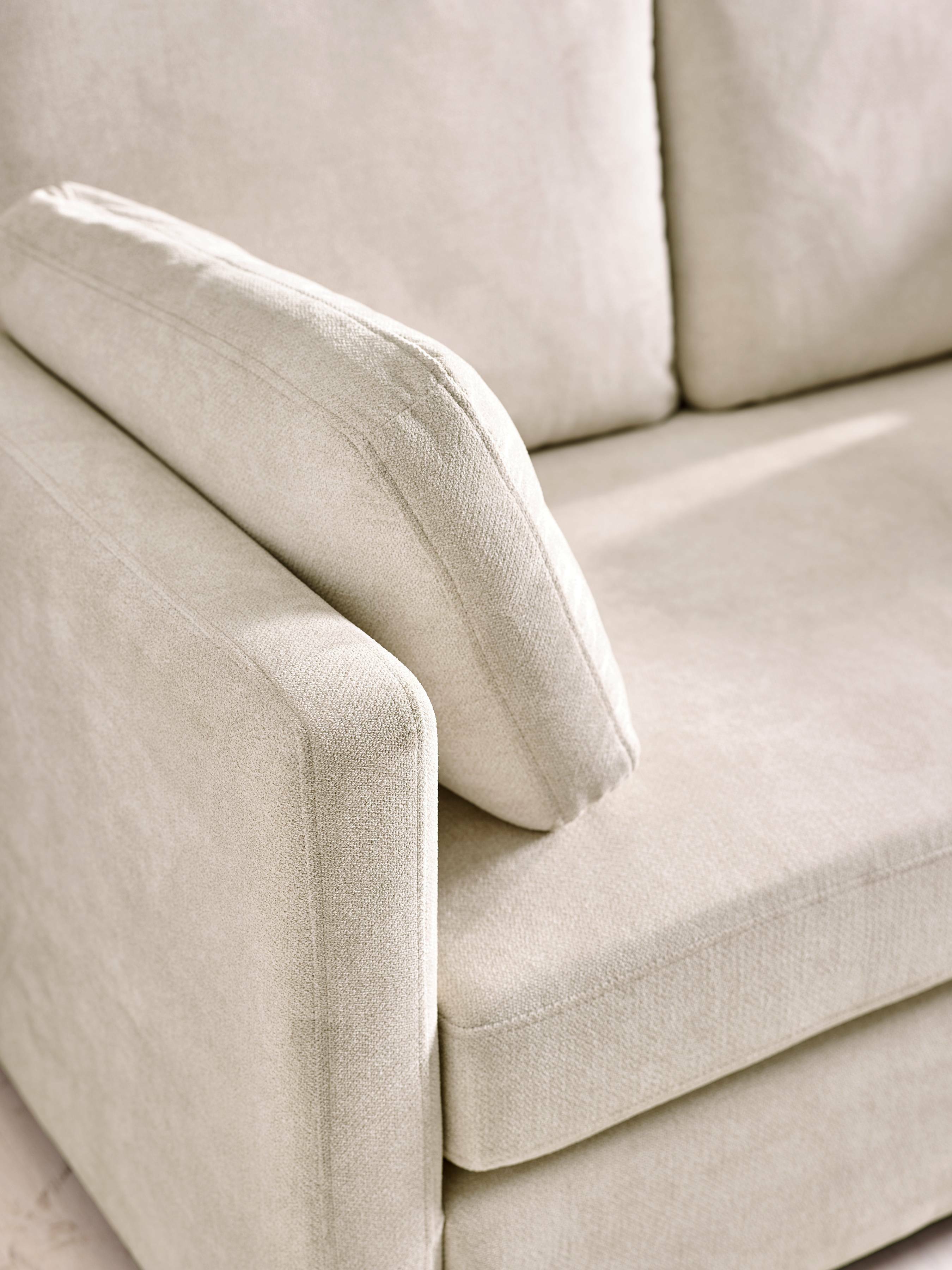 Ottilie Natural Chenille 2 Seater Sofa