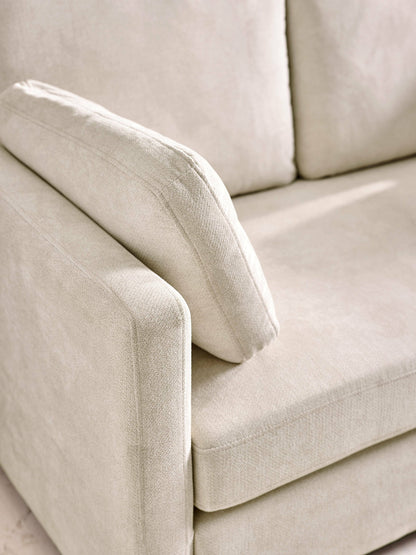 Ottilie Natural Chenille 2 Seater Sofa