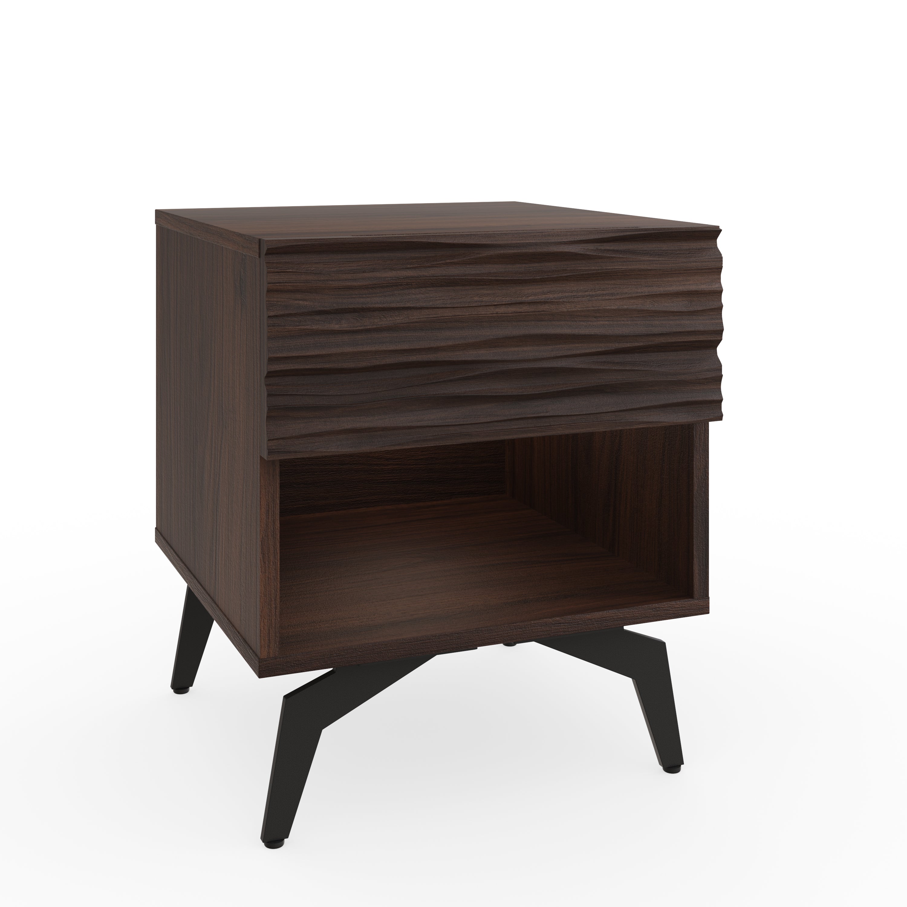 Bantham Lamp Table Dark Walnut