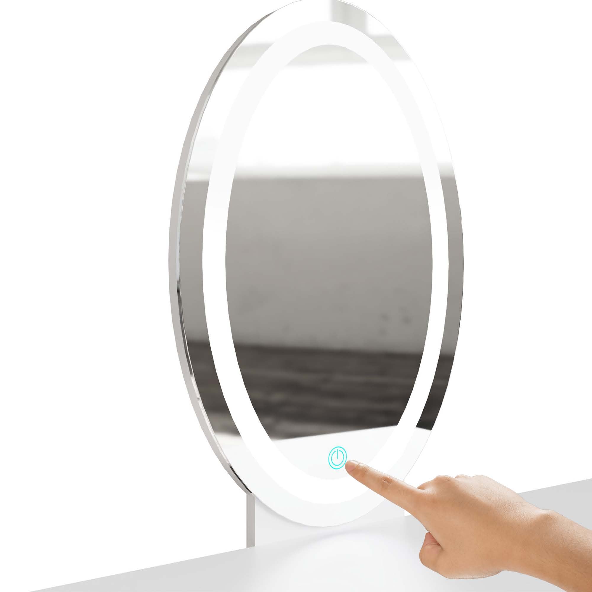 Signy Led Dressing Table With Stool