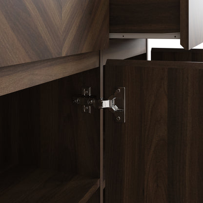Catania Large Sideboard Royal Walnut
