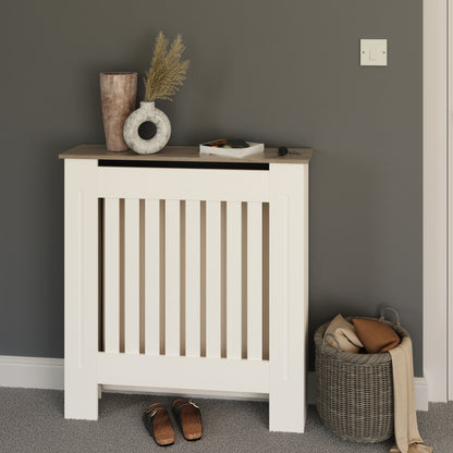 Longslow Radiator Cover Small White