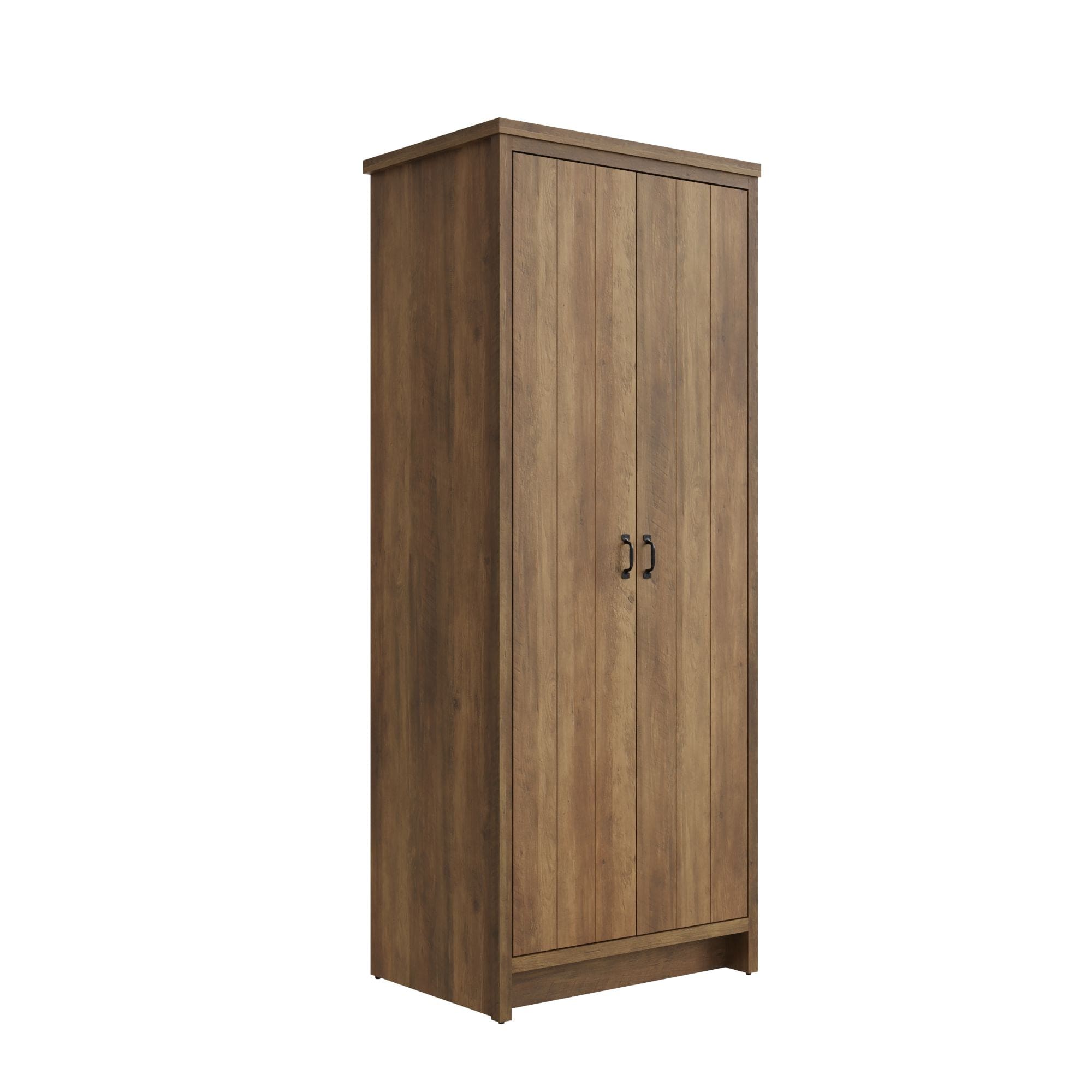 GFW Wardrobe Boston 2 Door Wardrobe Knotty Oak Bed Kings