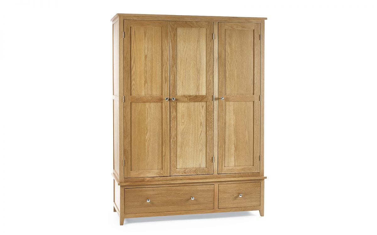 Julian Bowen Wardrobe Mallory 3 Door Wardrobe Bed Kings