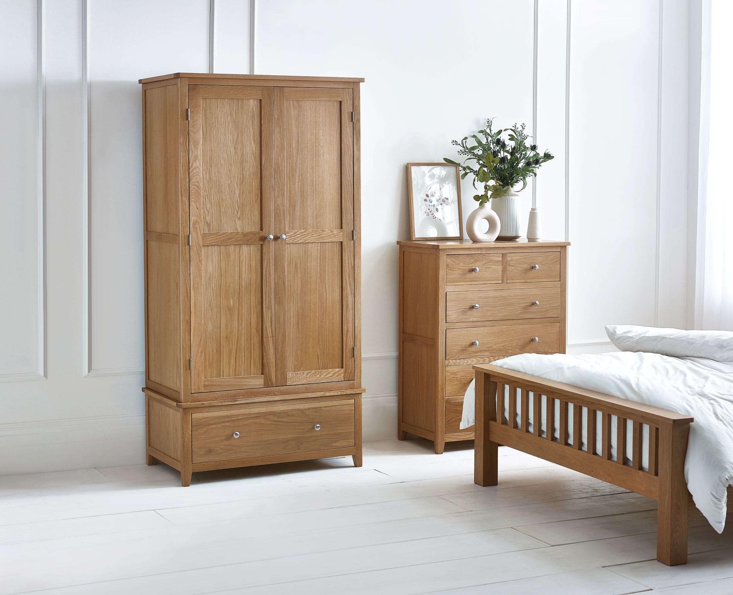 Julian Bowen Wardrobe Mallory Combination Wardrobe Bed Kings