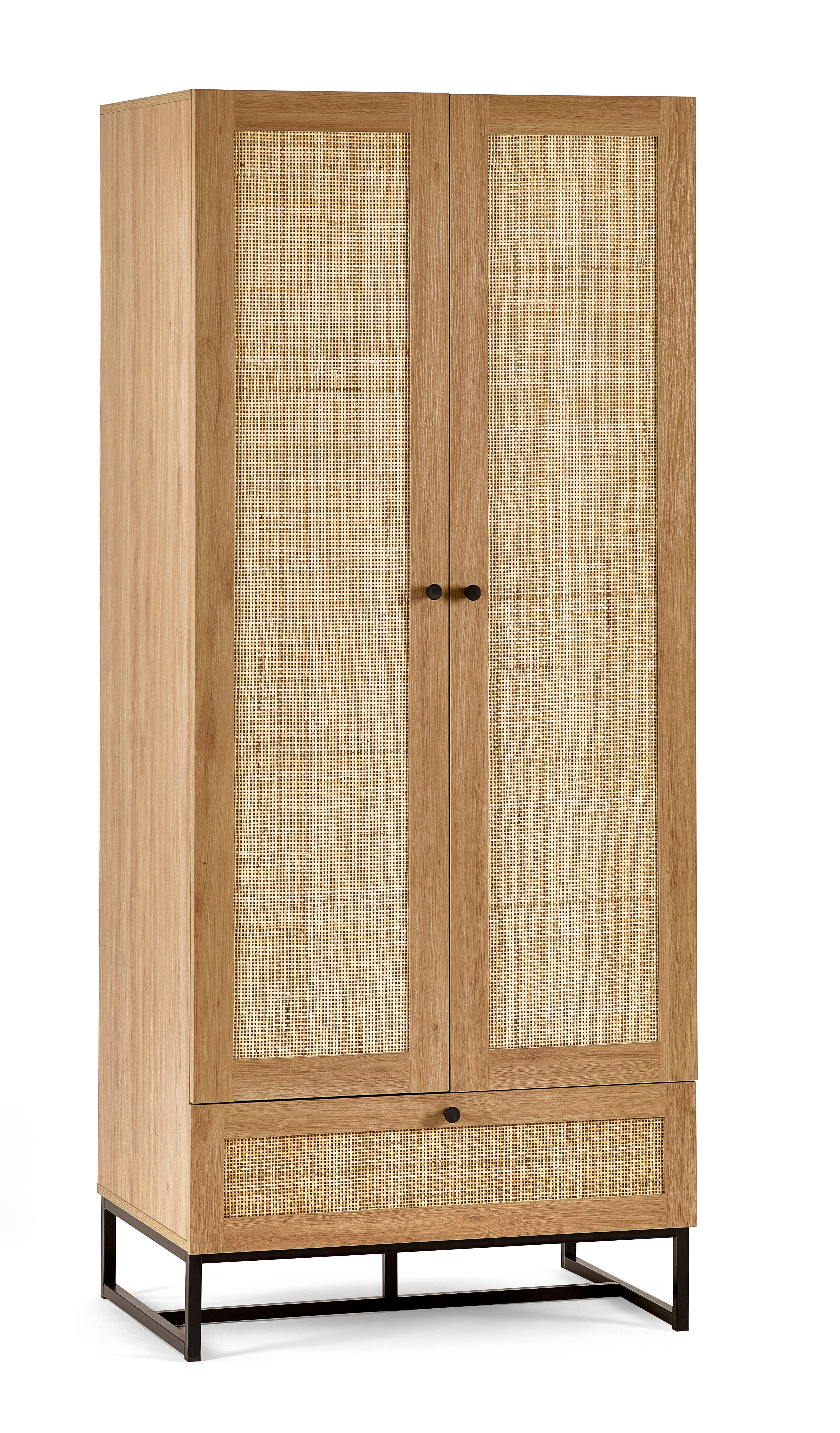 Julian Bowen Wardrobe Padstow Wardrobe - Oak Bed Kings