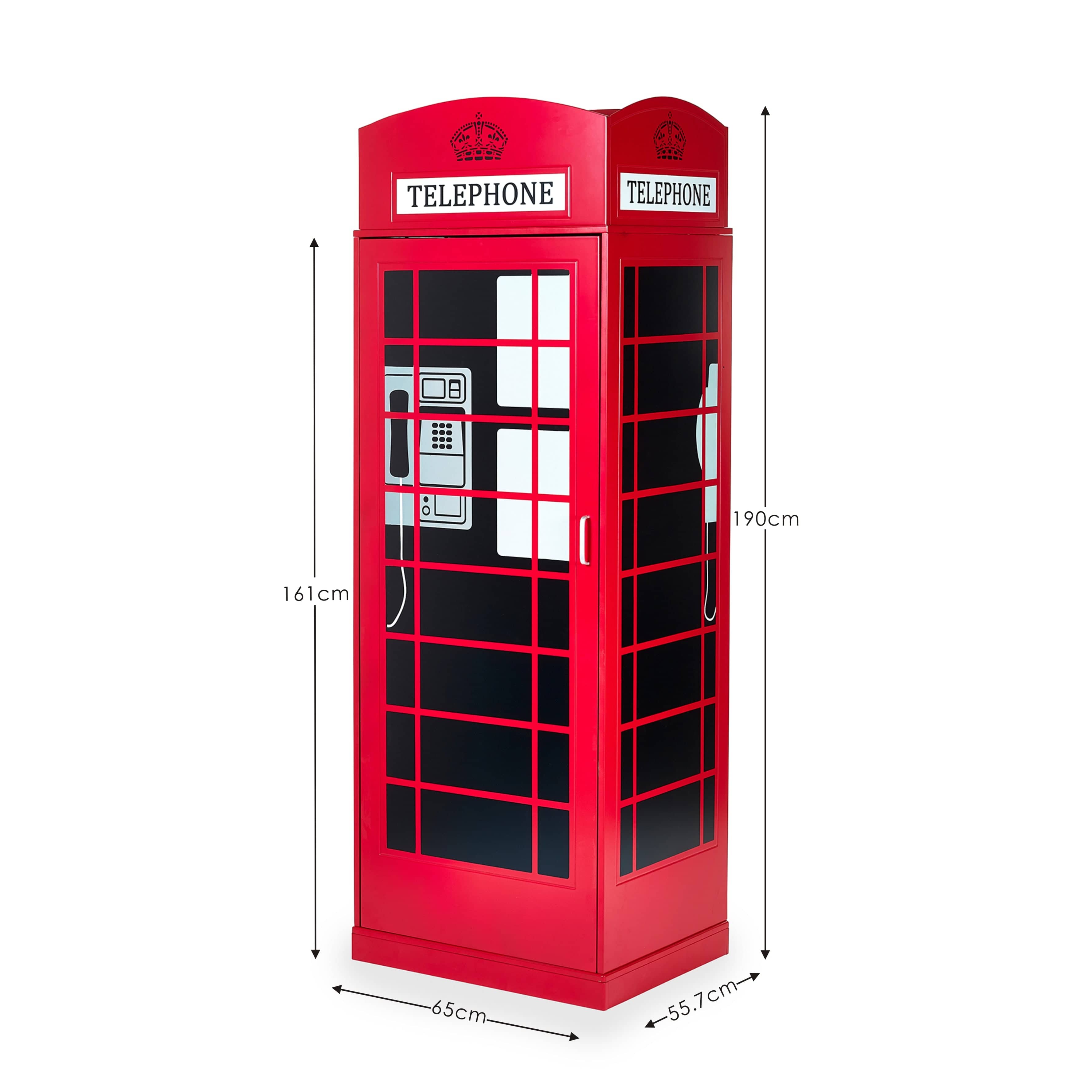 Julian Bowen Wardrobe Telephone Box Wardrobe Bed Kings