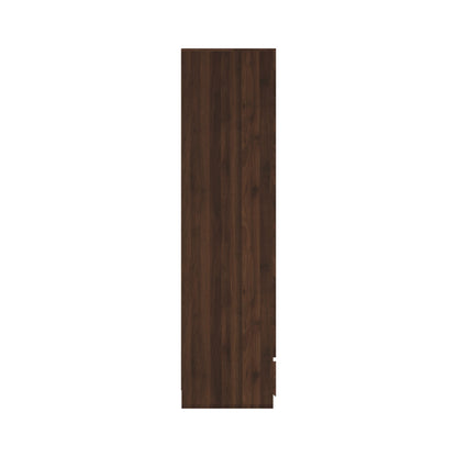 Catania 2 Door 1 Drawer Wardrobe Royal Walnut