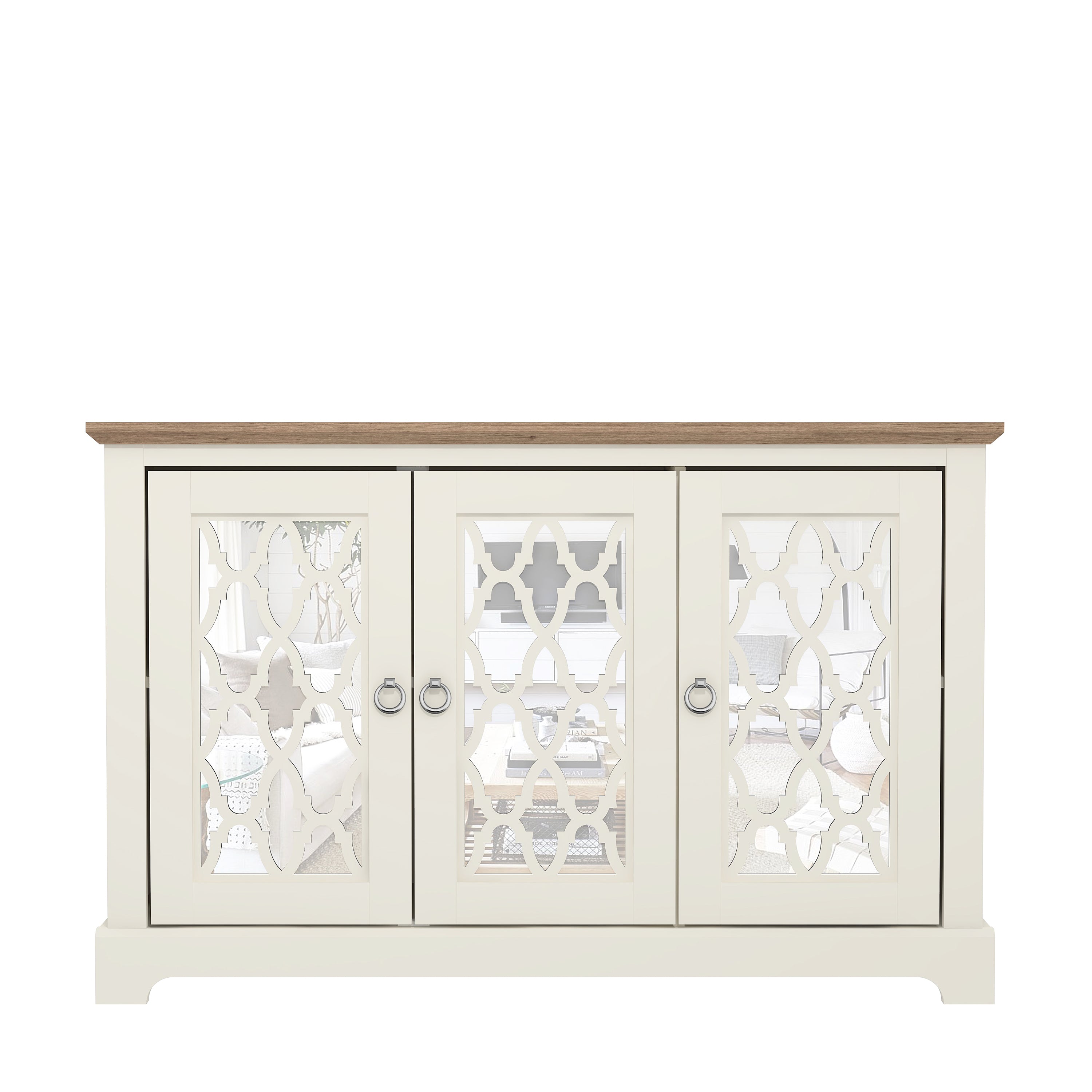 Honiton 3 Door Sideboard Ivory