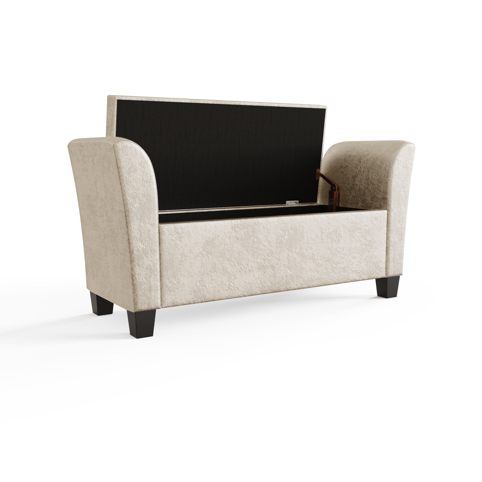 Verona Window Seat Oyster Crushed Velvet