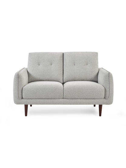 Remy 2 Seater Light Grey Fabric Sofa