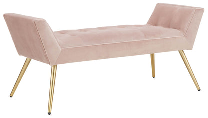 GFW Window Seat Turin Window Seat Blush Pink - GFW Bed Kings