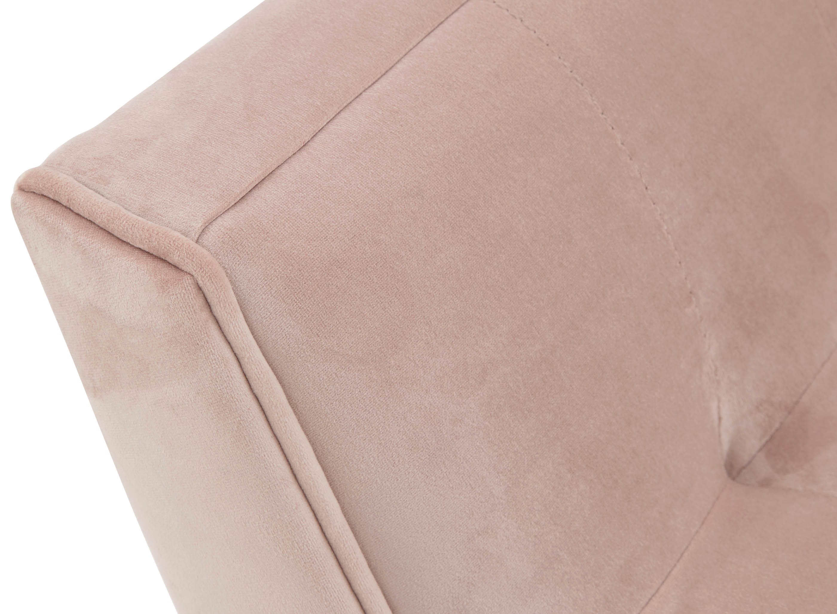 GFW Window Seat Turin Window Seat Blush Pink - GFW Bed Kings