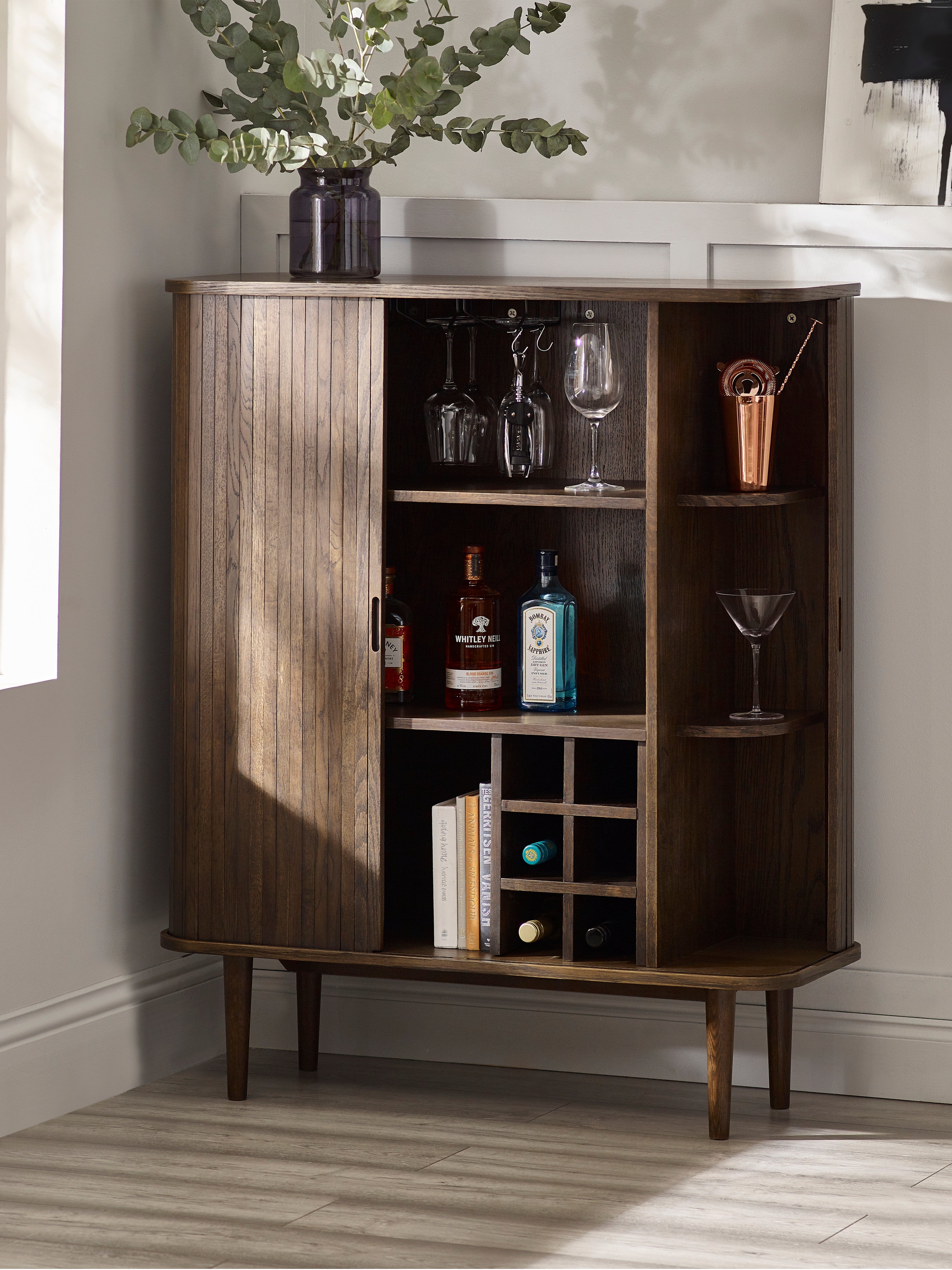 Julian Bowen Wine Cabinet Arya Wine Cabinet Bed Kings