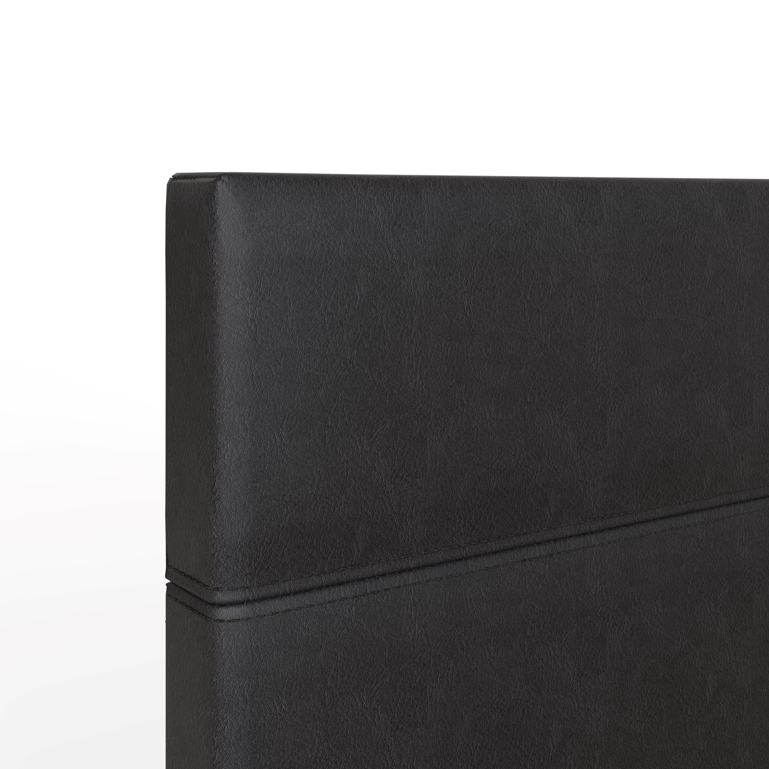 End Lift Ottoman Bed Black