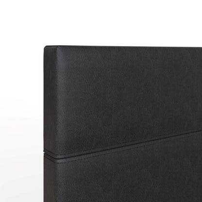 End Lift Ottoman Bed Black