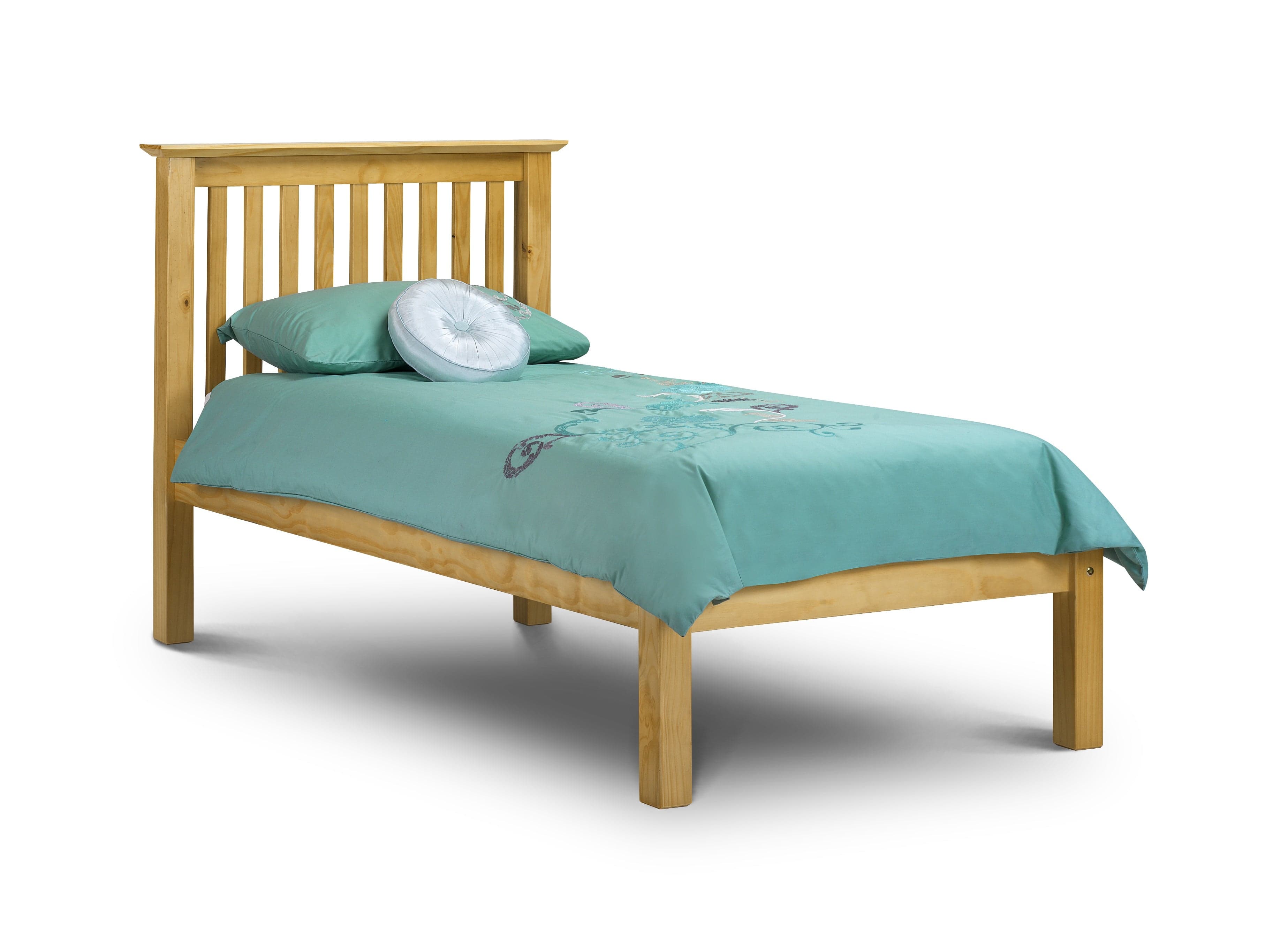 Julian Bowen Wood Bed Barcelona Lfe Pine Bed - Solid Pine - Pine Bed Kings