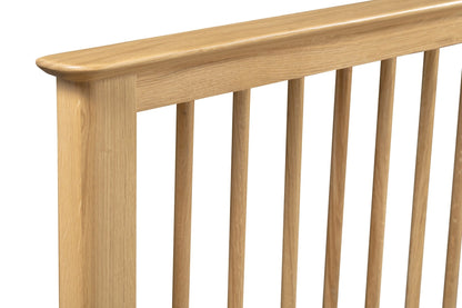 Julian Bowen Wood Bed Cotswold Oak Bed Frame Bed Kings