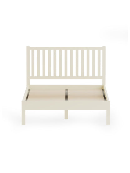 Julian Bowen Wood Bed Coxmoor Bed - Ivory and Oak Bed Kings