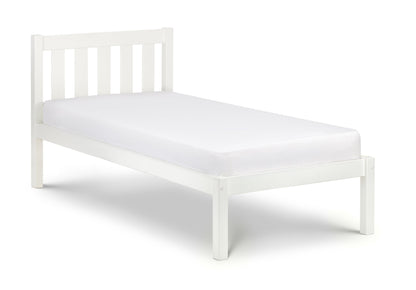 Julian Bowen Wood Bed Luna Bed 90Cm Surf White Bed Kings