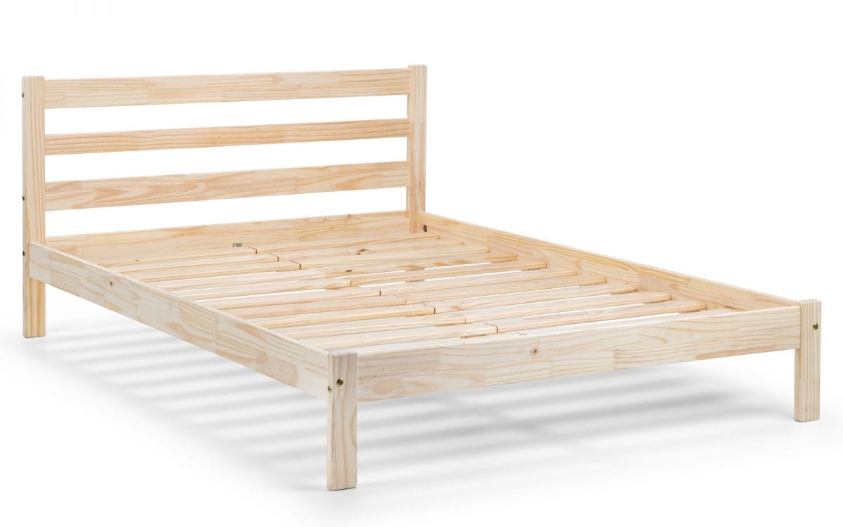 Julian Bowen Wood Bed Sami Pine Bed Bed Kings