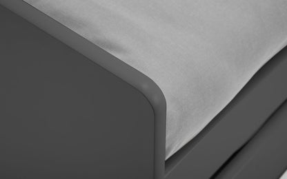 Julian Bowen Wood Bed Single 90cm 3ft Elba Day Bed - Anthracite Bed Kings