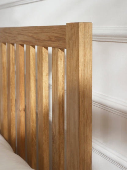 Julian Bowen Wooden Beds Coxmoor Bed - Oak Bed Kings
