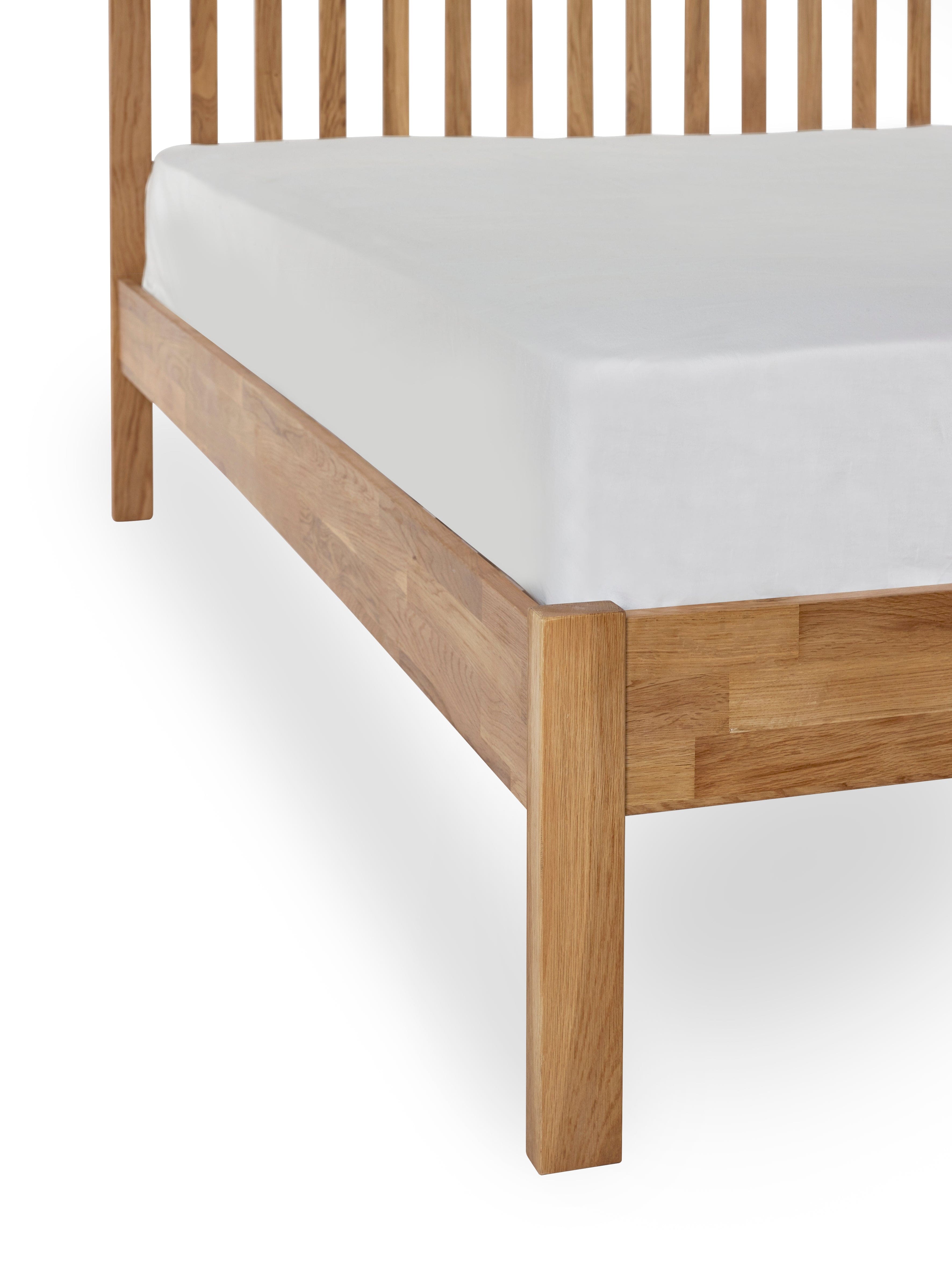 Julian Bowen Wooden Beds Coxmoor Bed - Oak Bed Kings