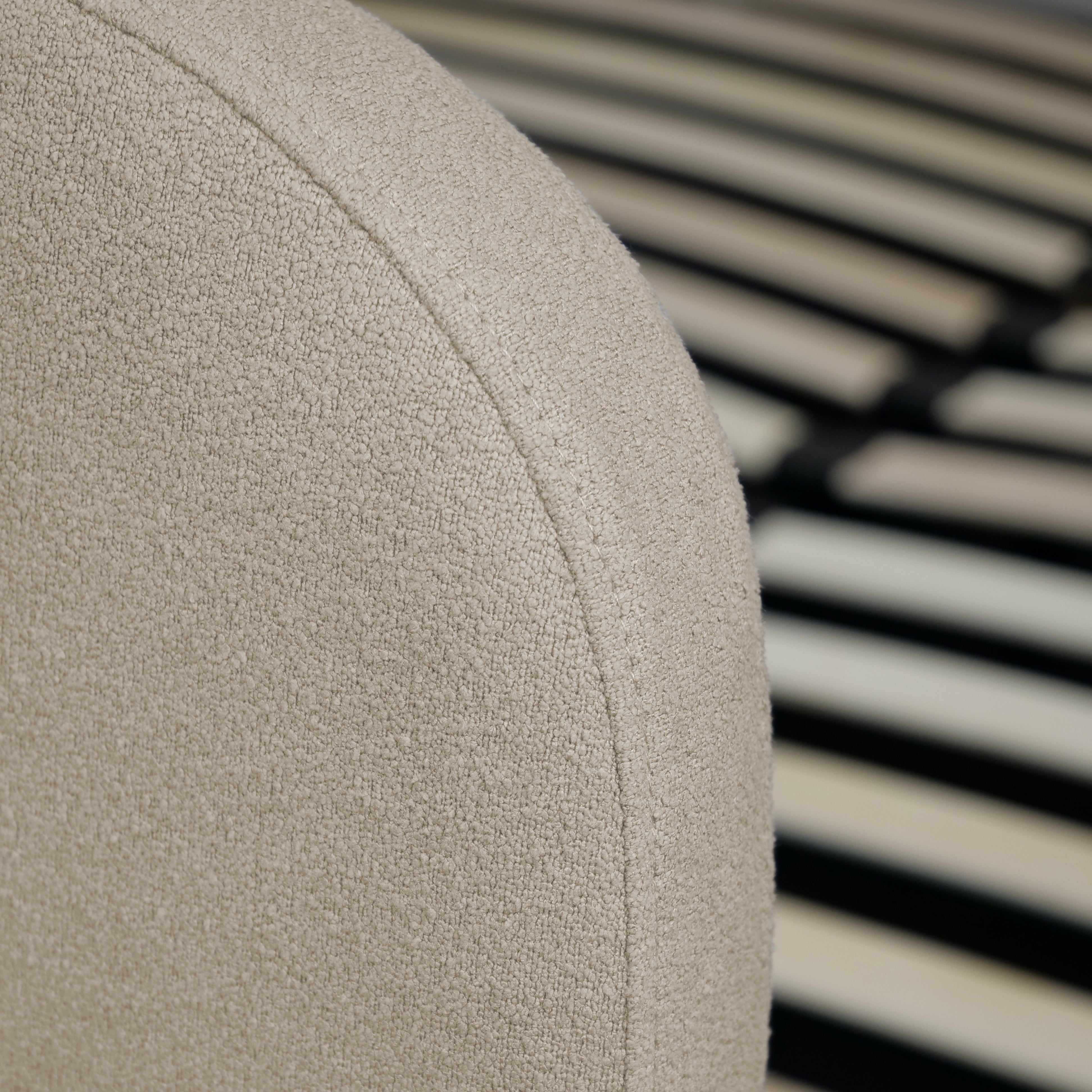 Florence Boucle Ottoman Bed Natural Stone