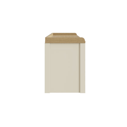 Lancaster 2 Door Shoe Bench Cream