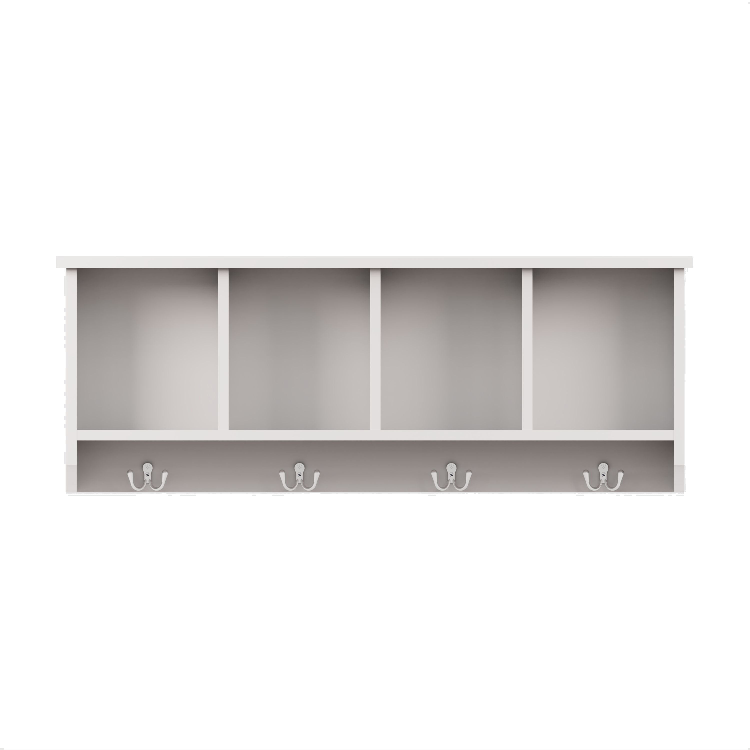 Kempton Wall Rack White