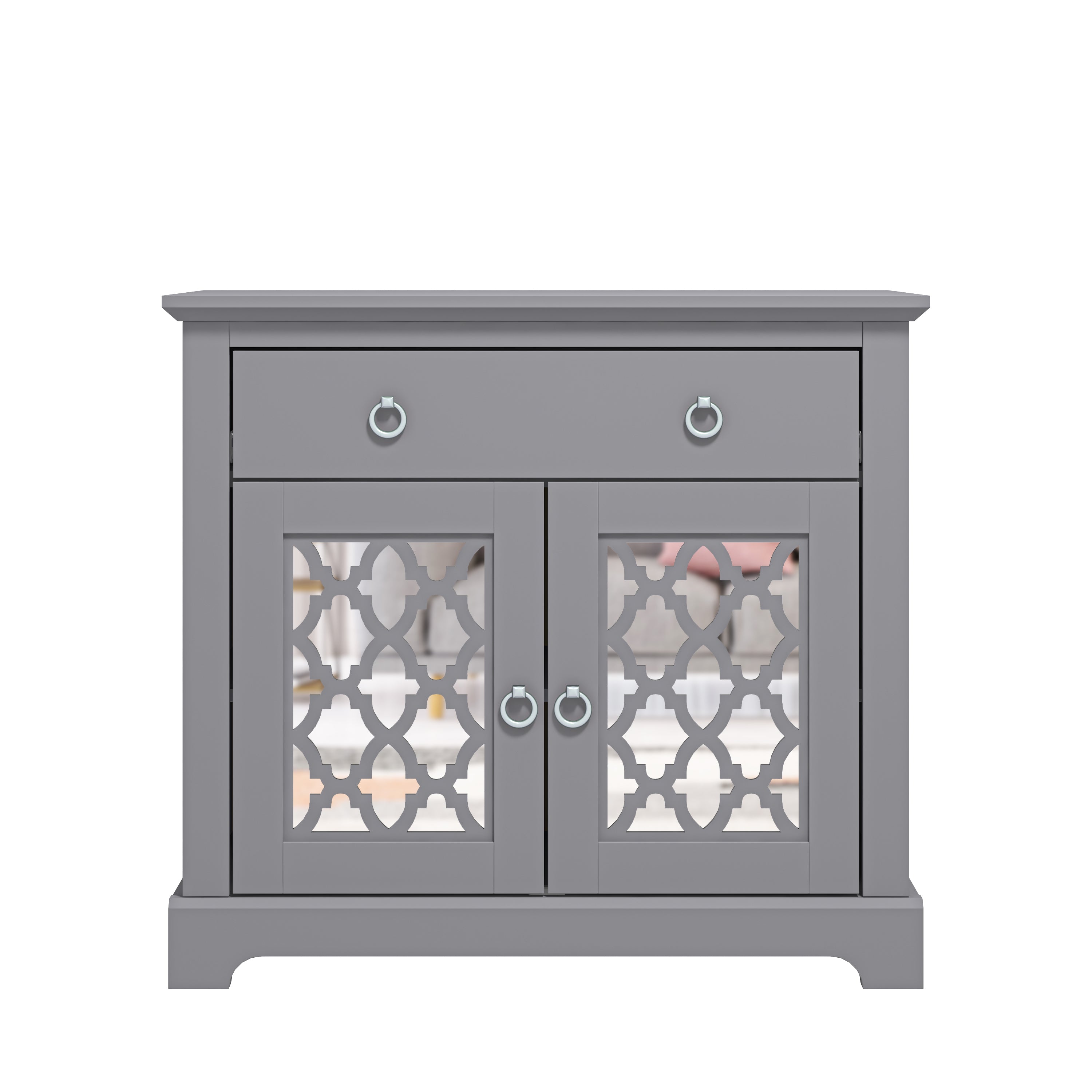 Honiton 2 Door 1 Drawer Sideboard Grey