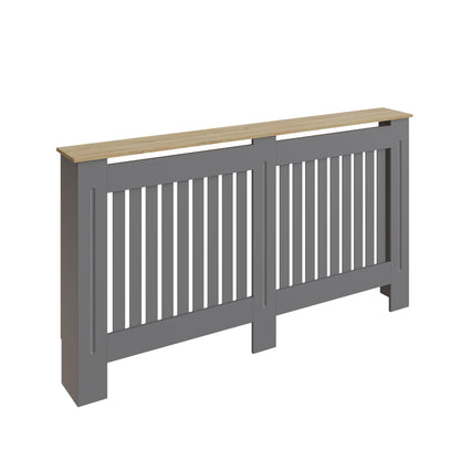 Longslow Radiator Cover Large Grey