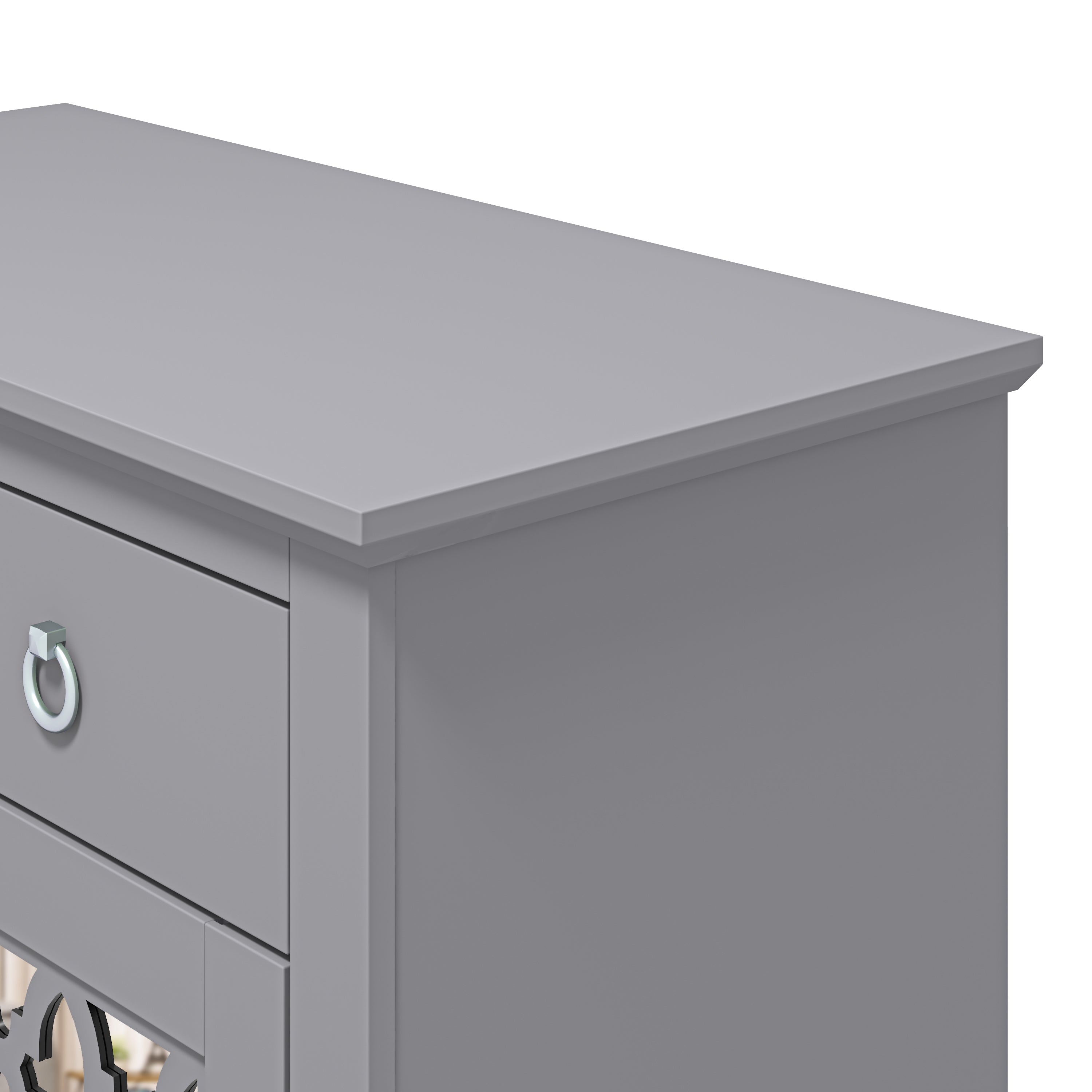 Honiton 2 Door 1 Drawer Sideboard Grey